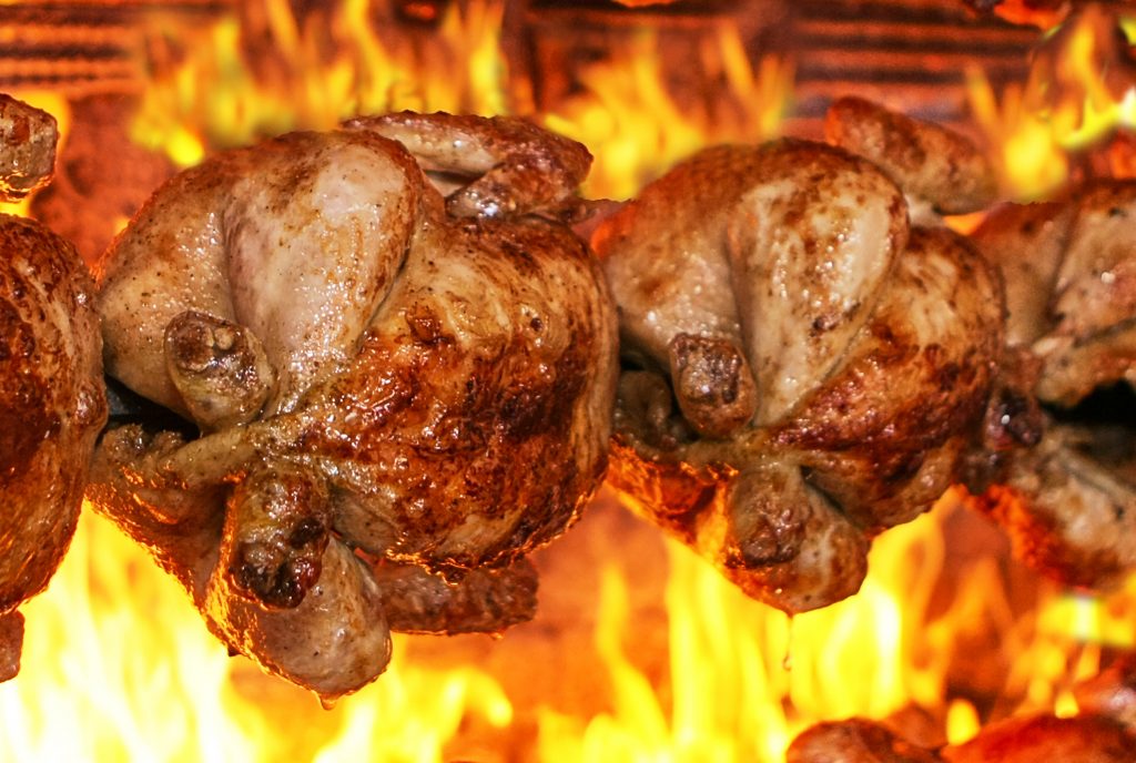 Pollo a l'ast