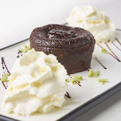 Coulant de Chocolate con nata o muerte