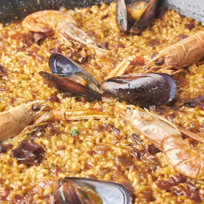 Paella Marisco (Mínimo 2 personas)