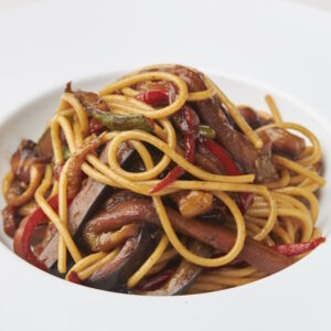 Pasta integral al estilo Woc